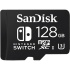 Memoria Flash SanDisk, 128GB MicroSDXC UHS-I Clase 3, para Nintendo Switch
