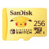 Memoria Flash SanDisk Pikachu, 256GB MicroSDXC UHS Clase 3   1