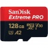 Memoria Flash SanDisk Extreme Pro, 128GB MicroSDXC Clase 10, con Adaptador  1