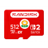 Memoria Flash SanDisk Nintendo Switch 2, 512GB MicroSDXC UHS-I Clase 10