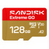 Memoria Flash SanDisk Extreme GO, 128GB MicroSDXC UHS-I Clase 10