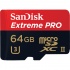 Memoria Flash SanDisk Extreme Pro, 64GB MicroSDXC UHS-II Clase 10, con Adaptador  1