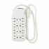 Sanelec Multicontacto SAN-1310, 8 Contactos, 127V, 15A, 60cm, Blanco  1