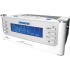 Sangean Radio Reloj RCR-22, AM/FM, Plata  1