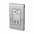 Santul Tomacorriente 4639, 1 Enchufe + 2x USB, Gris  1