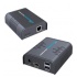 Saxxon Kit Extensor de Video HDMI por Cat5/Cat6 LKV388A, HDMI, 2x RJ-45, 2x USB2.0, 120 Metros  1