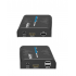 Saxxon Transmisor y Receptor Alámbrico por Cable Cat5/Cat6, Entrada 1 x RJ-45 1 x HDMI, Salida 1 x RJ-45 1 x HDMI, hasta 120 Metros