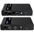 Saxxon Transmisor y Receptor Alámbrico por Cable Cat6/Cat6a/Cat7, Entrada 1 x RJ-45 1 x HDMI, Salida 1 x RJ-45 2 x HDMI, hasta 70 Metros