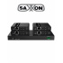 Saxxon Kit Extensor de Video HDMI Alámbrico Cat6/6a/7, 4x HDMI, 4x RJ-45, 70 Metros  1