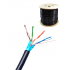 Saxxon Bobina de Cable Cat5e UTP, 305 Metros, Negro  1