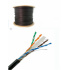 Saxxon Bobina de Cable para CCTV Cat6 UTP, 305 Metros, Negro  2