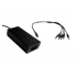 Saxxon Kit Fuente de Poder PSU1205DPAQ2, 12V, 5A, Incluye Divisor de Energía