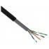 Saxxon Bobina de Cable UTP Cat 5e, 305 Metros, Negro  1