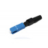 SBE Tech Conector Prepulido, SC SM, Monomodo, Negro/Azul  1