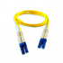 SBE Tech Cable Fibra Óptica Jumper Dúplex LC Macho - LC SM Macho, 2 Metros, Amarillo  1