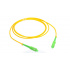 SBE Tech Cable Fibra Óptica Monomodo SC/APC Macho - SC/APC Macho, 1 Metro, Amarillo  1
