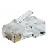 SBE Tech Conector RJ-45 Cat6, Transpartente, 50 Piezas  1