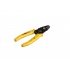 SBE Tech Pinza Peladora de Fibra Óptica, Negro/Amarillo  1