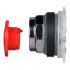 Schneider Electric Pulsador Rojo No Iluminado 9001KR4R, 30 mm, Rojo - Imagen adicional 4