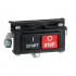 Schneider Electric Botón Pulsador 9999SA2, Negro/Rojo