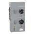Schneider Electric Base para Medidor EZMR332225, 225A, 7 Terminales, Trifásico, 4 Hilos, Gris