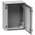 Schneider Electric Gabinete de Montaje en Pared NSYPLM43G, 430 x 330mm, Gris - Imagen adicional 2