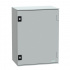 Schneider Electric Gabinete de Montaje en Pared NSYPLM43G, 430 x 330mm, Gris