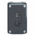 Schneider Electric Caja para Pared XALD02, 2 Puertos, 1 Pieza, Gris - Imagen adicional 3
