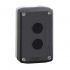 Schneider Electric Caja para Pared XALD02, 2 Puertos, 1 Pieza, Gris
