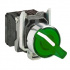 Schneider Electric Cabezal para Interruptor Selector XB4BK123B5, 2 Posiciones, Verde