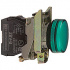 Schneider Electric Luz Piloto con LED Integral XB4BVM3, 240V, Verde