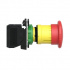 Schneider Electric Botón Pulsador XB5AS8442, Rojo/Amarillo - Imagen adicional 1