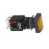Schneider Electric Botón Pulsador XB6DW5B5B, Amarillo