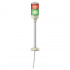 Schneider Electric Torre Indicadora de Estado XVGB2H, LED, Verde/Rojo