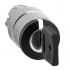 Schneider Electric Cabezal para Selector de Llave ZB4BG0, 3 Posiciones, Negro - Imagen adicional 1