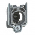 Schneider Electric Placa de Botones para Interruptor ZB4BV6, 1 Polo, Plata