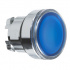 Schneider Electric Cabeza de Pulsador Iluminado ZB4BW363, Azul