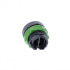 Schneider Electric Botón para Interruptor ZB5AA2, 1 Polo, Negro - Imagen adicional 1