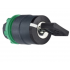 Schneider Electric Selector ZB5AG2, 2 Posiciones, Con Llave, Negro
