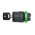 Schneider Electric Cabeza de Selector con Llave ZB5AG4, 2 Posiciones, 22 mm, Negro - Imagen adicional 3