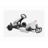 Segway Kit GoKart, hasta 15km/h, máx. 100kg, Negro/Blanco - Requiere Ninebot S/S Max  1