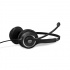 Sennheiser Audífono SC 260, Alámbrico, 1 Metro, EasyDisconnect, Negro - Imagen adicional 3
