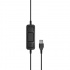 Sennheiser Audífonos SC 60 USB ML, Alámbrico, 2.1 Metros, USB, Negro  7