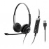 Sennheiser Audífonos SC 260 MS II, Alámbrico, 2.9 Metros, USB, Negro  1
