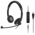 Sennheiser Audífonos SC 75 USB MS, Alámbrico, 1.1 Metros, 3.5mm/USB, Negro  1