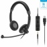 Sennheiser Audífonos SC 75 USB MS, Alámbrico, 1.1 Metros, 3.5mm/USB, Negro  2