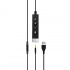 Sennheiser Audífonos SC 665 USB, Alámbrico, USB/3.5mm, Negro/Gris  6