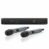 Sennheiser Micrófono para Instrumentos XSW 1-835 DUAL-A, Inalámbrico, XS, Negro  1