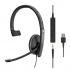 Sennheiser Monoaural SC 135 USB, Alámbrico, USB, Negro  1
