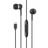 Sennheiser Audífonos Intrauriculares con Micrófono CX 80, Alámbrico, 1.2 Metros, USB-C, Negro